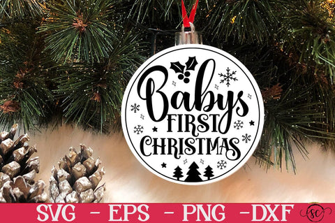 Christmas ornament SVG bundle SVG Svgcraft 