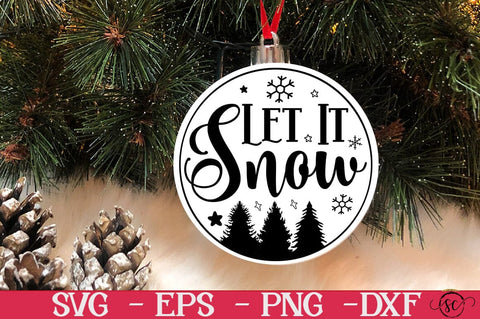 Christmas ornament SVG bundle SVG Svgcraft 