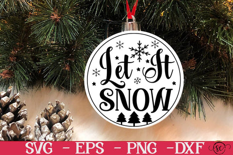 Christmas ornament SVG bundle SVG Svgcraft 