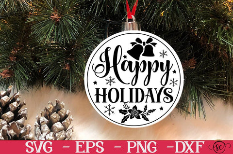 Christmas ornament SVG bundle SVG Svgcraft 