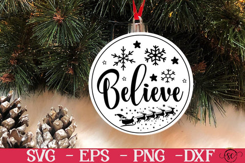 Christmas ornament SVG bundle SVG Svgcraft 