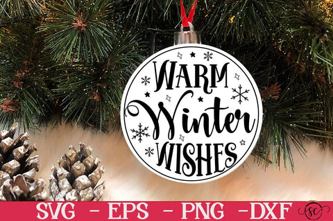 Christmas ornament SVG bundle SVG Svgcraft 