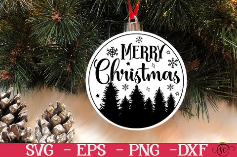 Christmas ornament SVG bundle SVG Svgcraft 