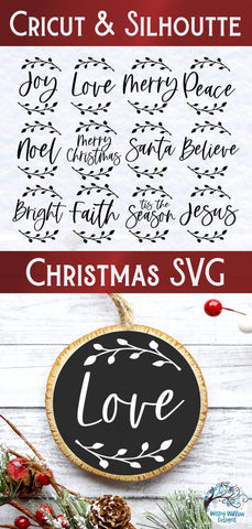 Christmas Ornament SVG Bundle SVG Wispy Willow Designs 