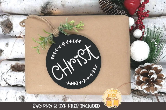Christmas Ornament SVG | Christ SVG Cheese Toast Digitals 