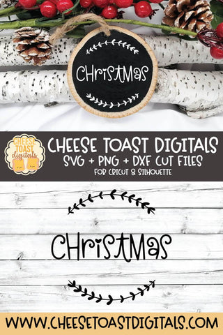 Christmas Ornament SVG | Christmas SVG Cheese Toast Digitals 