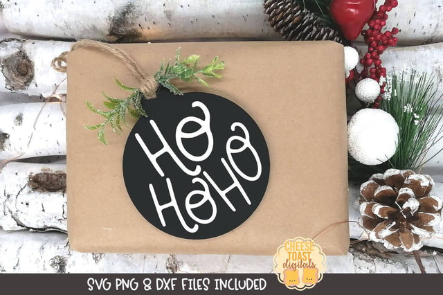 Christmas Ornament SVG | Ho Ho Ho SVG Cheese Toast Digitals 