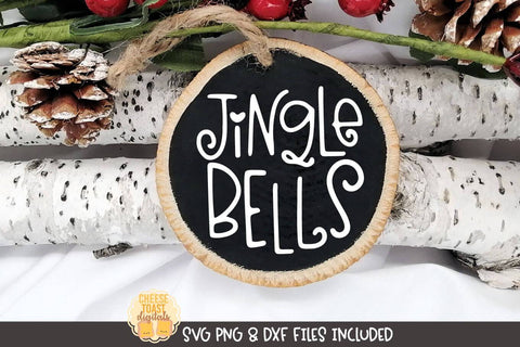 Christmas Ornament SVG | Jingle Bells SVG Cheese Toast Digitals 