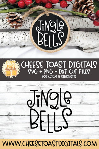 Christmas Ornament SVG | Jingle Bells SVG Cheese Toast Digitals 