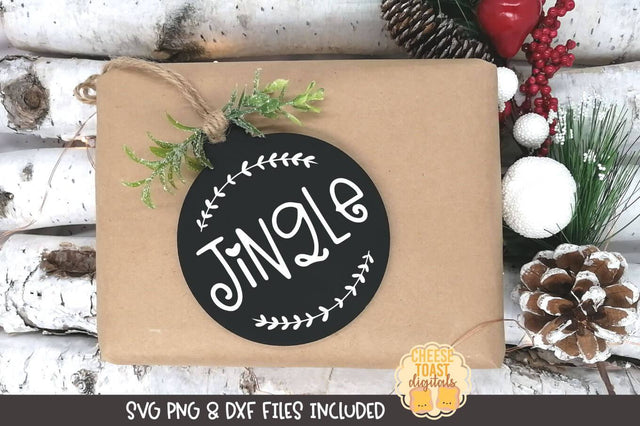 Christmas Ornament SVG | Jingle SVG Cheese Toast Digitals 
