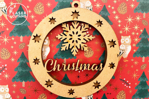 CHRISTMAS ORNAMENTS Baubles Bundle SVG LaserCutano 