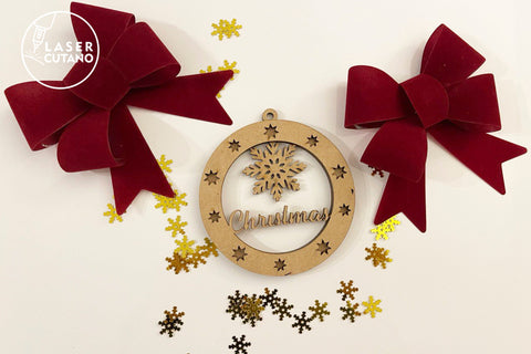 CHRISTMAS ORNAMENTS Baubles Bundle SVG LaserCutano 