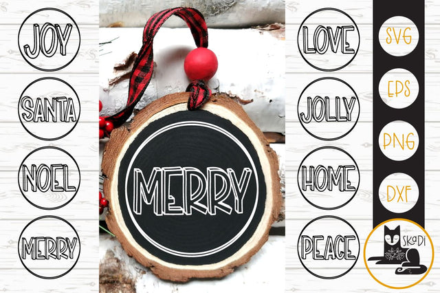 Christmas Ornaments Bundle SVG, Christmas SVG Bundle SVG Skadi Designs 