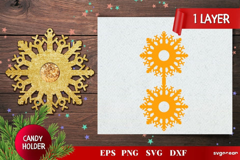 Christmas Ornaments DIY | Candy Holders Bundle | SVG SVG SvgOcean 