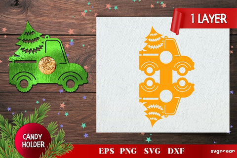 Christmas Ornaments DIY | Candy Holders Bundle | SVG SVG SvgOcean 