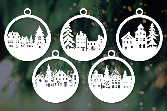 Christmas Ornaments Laser Cut SVG Bundle SVG MD JOYNAL ABDIN 