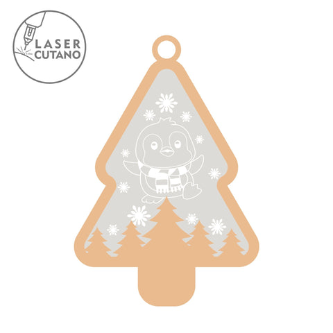CHRISTMAS ORNAMENTS Set Multilayer Decor SVG LaserCutano 