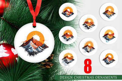 Christmas ornaments Sublimation artnoy 