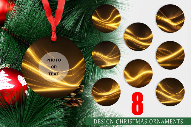 Christmas Ornaments Sublimation artnoy 