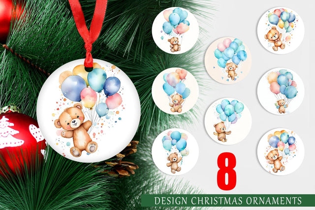 Christmas ornaments Sublimation artnoy 