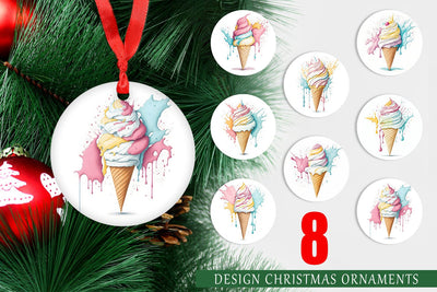 Christmas ornaments Sublimation artnoy 