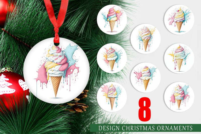 Christmas ornaments Sublimation artnoy 