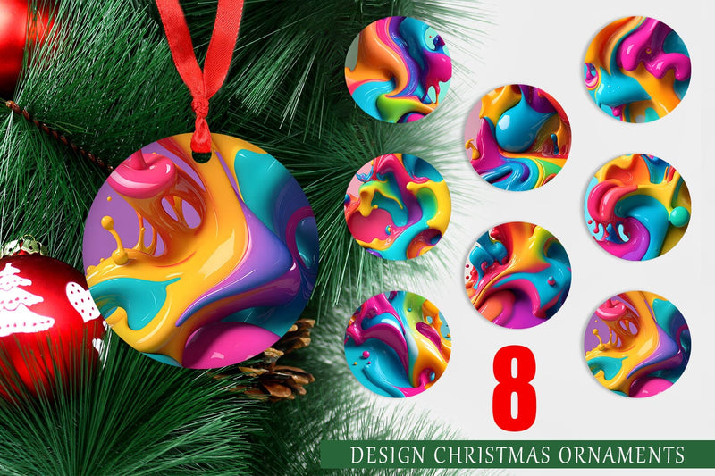 Christmas ornaments Sublimation artnoy 