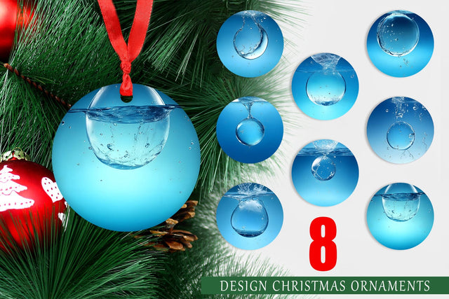 Christmas ornaments Sublimation artnoy 