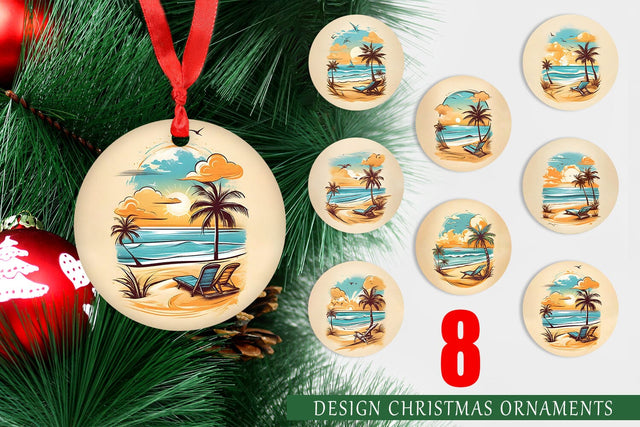 Christmas Ornaments Sublimation artnoy 