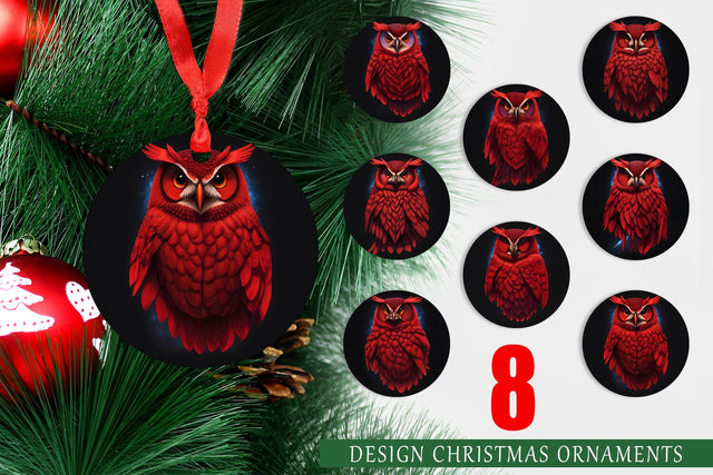 Christmas Ornaments Sublimation artnoy 