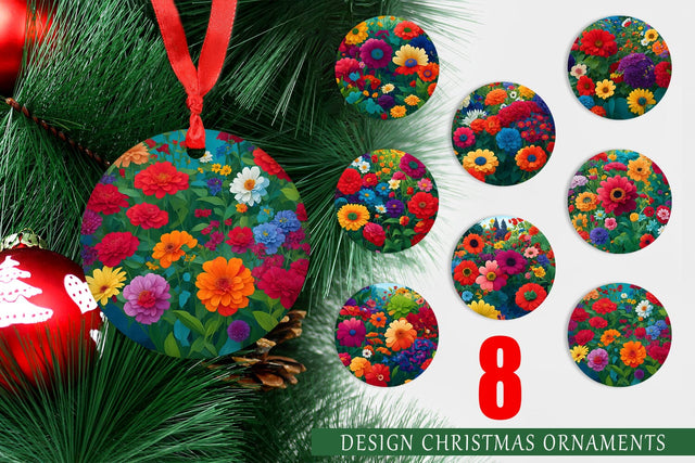 Christmas Ornaments Sublimation artnoy 
