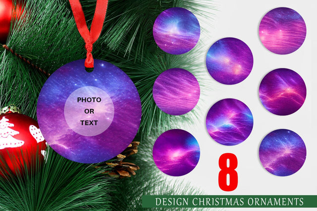 Christmas Ornaments Sublimation artnoy 