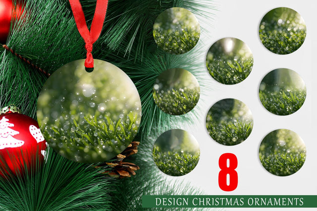 Christmas Ornaments Sublimation artnoy 