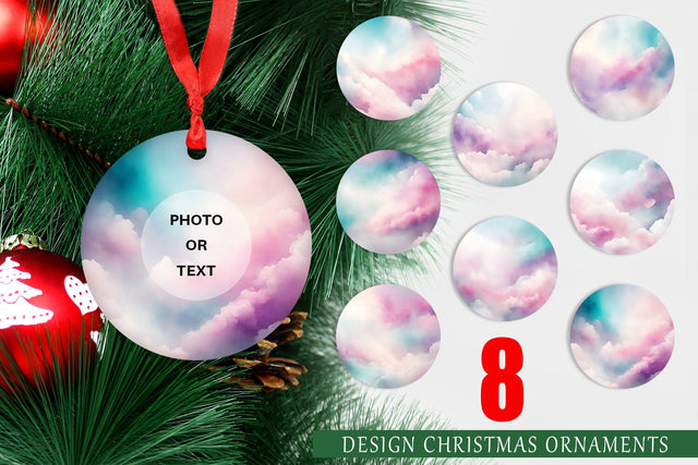 Christmas Ornaments Sublimation artnoy 