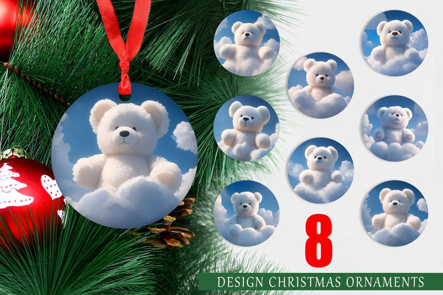 Christmas ornaments Sublimation artnoy 