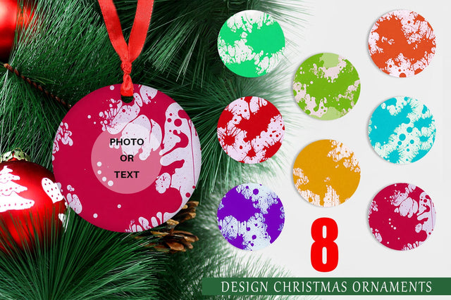 Christmas ornaments Sublimation artnoy 