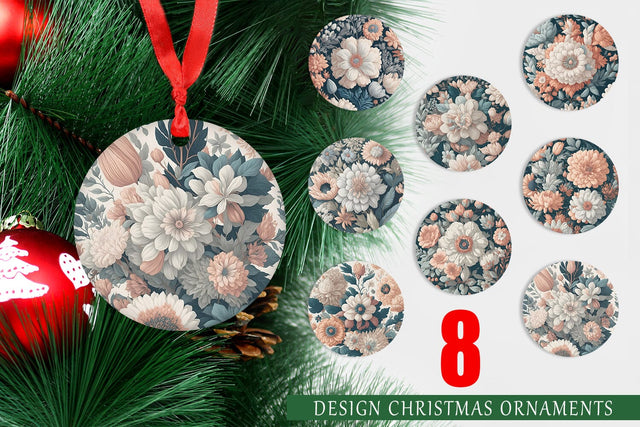 Christmas Ornaments Sublimation artnoy 
