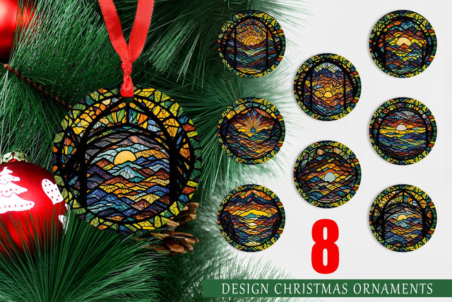 Christmas ornaments Sublimation artnoy 