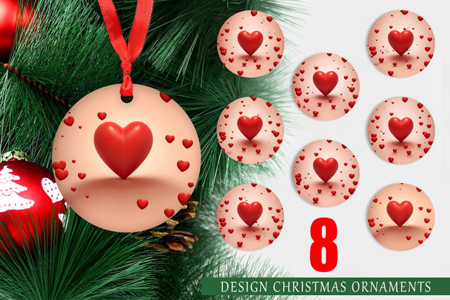 Christmas ornaments Sublimation artnoy 