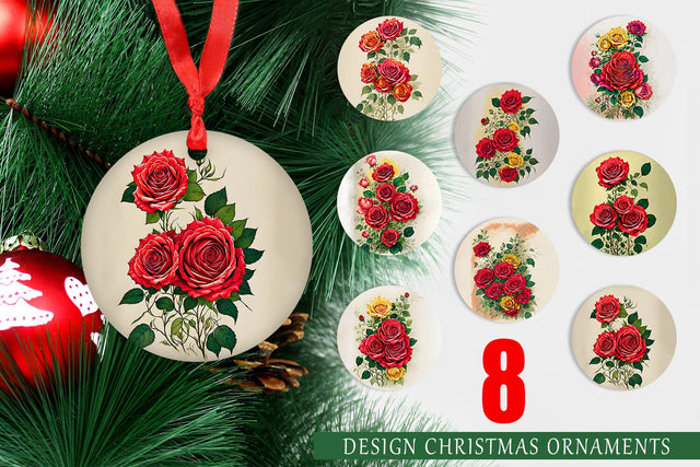 Christmas Ornaments Sublimation artnoy 