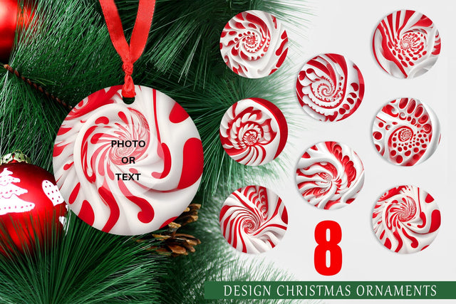 Christmas ornaments Sublimation artnoy 