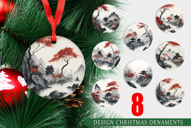 Christmas Ornaments Sublimation artnoy 