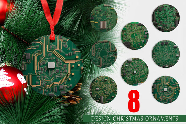 Christmas Ornaments Sublimation artnoy 