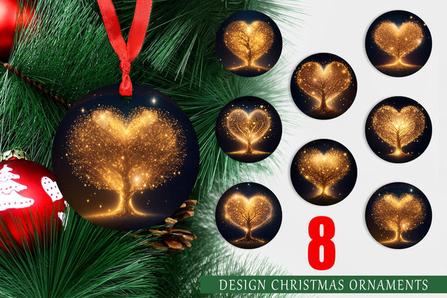 Christmas Ornaments Sublimation artnoy 
