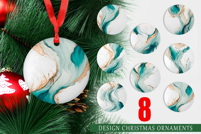 Christmas Ornaments Sublimation artnoy 
