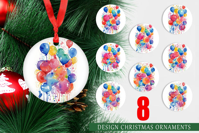Christmas ornaments Sublimation artnoy 