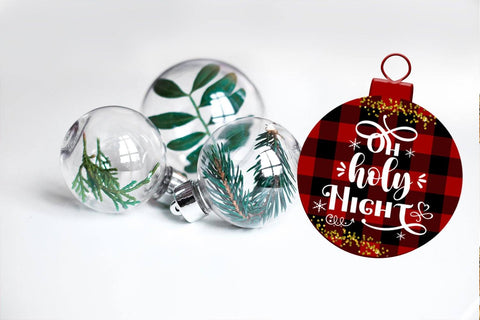 Christmas Ornaments Sublimation Bundle-Christmas Sublimation Sublimation Happy Printables Club 