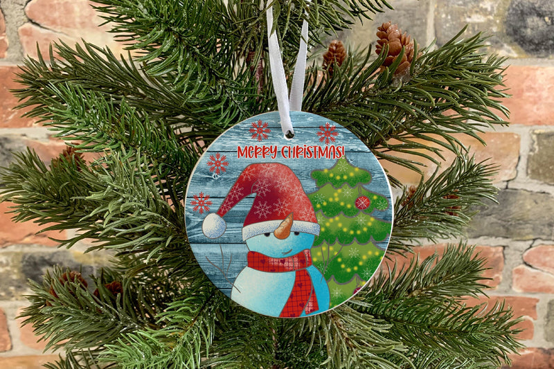 Christmas ornaments sublimation | Christmas gnome ornament - So Fontsy