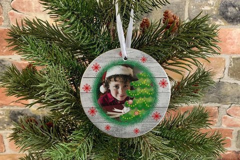 Christmas ornaments sublimation | Photo Christmas ornament Sublimation Svetana Studio 