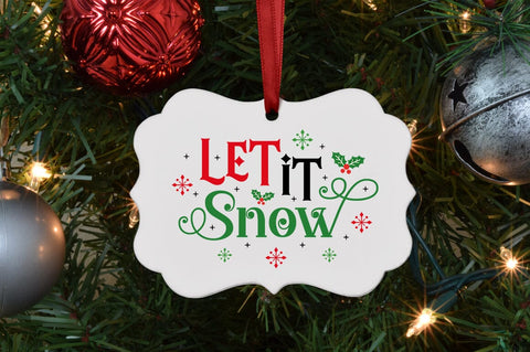 Christmas Ornaments SVG Bundle, 10 Designs SVG Shetara Begum 